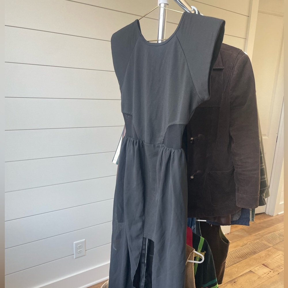 L'ATISTE Black Mini Dress